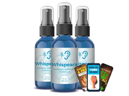 whispeara 3 bottles